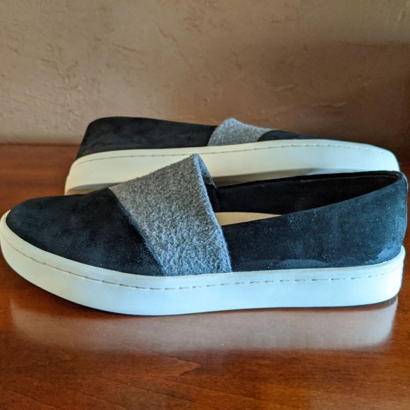 🎉HP!!🎉🎉 Splendid Suede and Felt Slip-on Shoes - Picture 3 of 7
